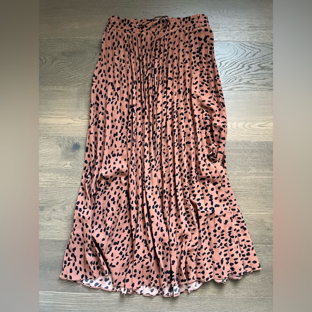 PinkBlush maternity midi skirt size L